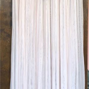 Baby pink coquette balletcore mesh skirt 🌸🩰🎀!